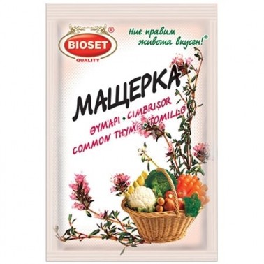 THYME 10GR "BIOSET" 8PCS IN PACK, 20 PACKS IN BOX, PRICE PER PCS.