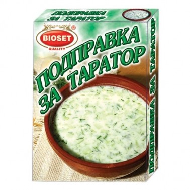 SPICE MIX FOR TARATOR 50GR "BIOSET" 6PCS IN PACK, 10 PACKS IN BOX, PRICE PER PCS.