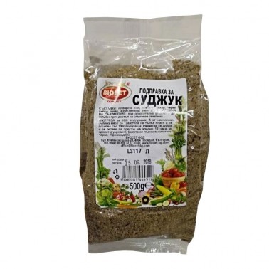 SPICE MIX FOR SUDZHUK 500GR ''BIOSET'' PRICE PER PCS.