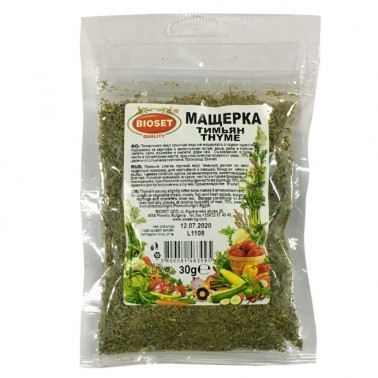 THYME 30GR "BIOSET" PRICE PER PCS.