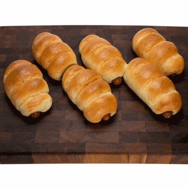 BOLYARSKA ZAKUSKA WITH FRANKFURTER 30PCS IN BOX, PRICE PER BOX.
