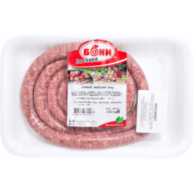 THIN SAUSAGE KARNACHE FANTAZIYA 400GR "BONI" PRICE PER PCS.