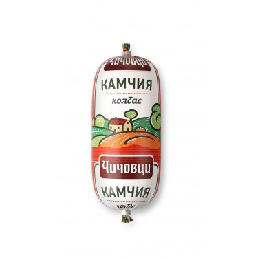 BOILED SALAMI KAMCHIYA 400GR "CHICHOVCI" 12PCS IN PACK, PRICE PER PCS.