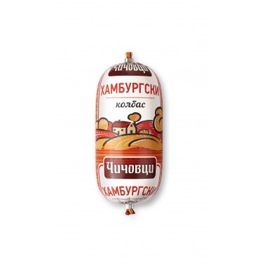 BOILED SALAMI HAMBURG 400GR "CHICHOVCI" 12PCS IN PACK, PRICE PER PCS.