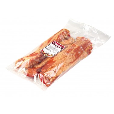 SMOKED PORK FLAKES FROM BACON ~1.5KG PACK "CHICHOVCI" PRICE PER KG.