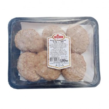 FROZEN MEATBALLS FANTASIA 12x80GR IN PLATE "BONI" PRICE PER PLATE