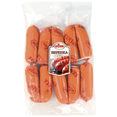 BEER SAUSAGE 6x600GR "BONI" PRICE PER KG.