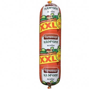 BOILED SALAMI KAMCHIYA 800GR XXL "CHICHOVCI" 6PCS IN PACK, PRICE PER PCS.