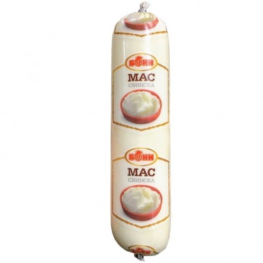 PORK LARD 400GR "BONI" 18PCS IN PACK, PRICE PER PCS.