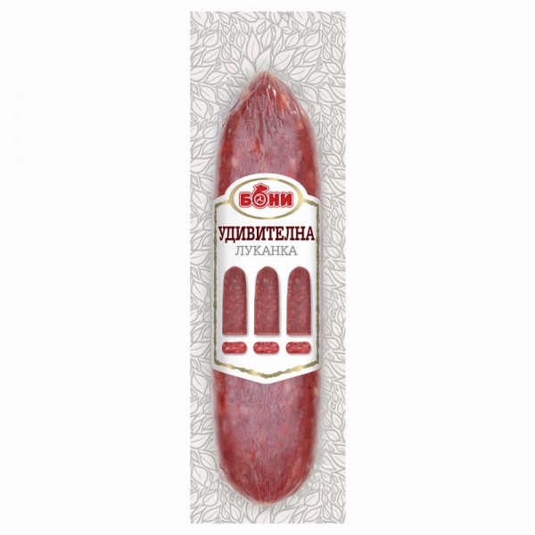LUKANKA, UDIVITELNA 200GR "BONI" 12PCS IN BOX, PRICE PER PCS.