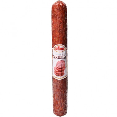 SALAMI SAUSAGE, DRY 220G "BONI" 15PCS IN A BOX, PRICE PER PCS.