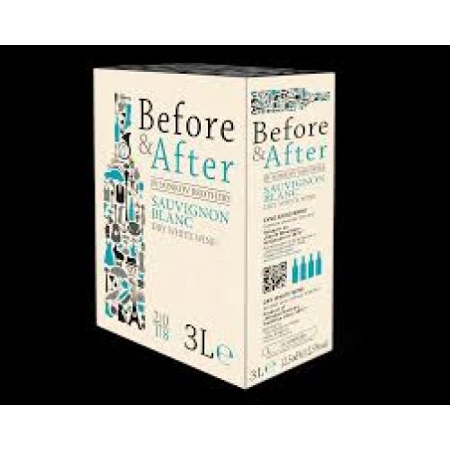WINE BEFORE AND AFTER 3L SAUVIGNON BLANC 12.5% "BRATYA MINKOVI" 3PCS IN PACK, PRICE PER PCS.