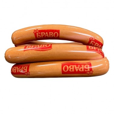 PORK FRANKFURTER SMOKED "BRAVO" PRICE PER KG.