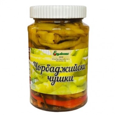 PEPPERS CHORBADZHIJSKI 450GR "BULCONS" 6PCS IN BOX, PRICE PER PCS.