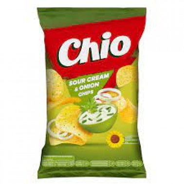 CHIPS CHIO CREAM AND ONION 140GR "CHIO CHIPS" PRICE PER PCS.