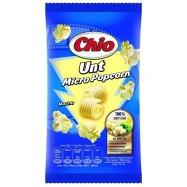 MICRO POPCORN BUTTER 80GR "CHIO CHIPS" 32PCS IN BOX, PRICE PER PCS.
