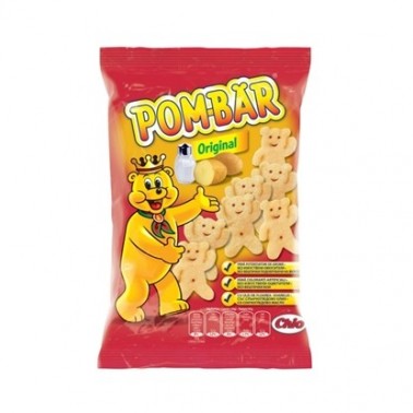 POM-BAR ORIGINAL RED 23GR "CHIO CHIPS" 48PCS IN BOX, PRICE PER PCS.
