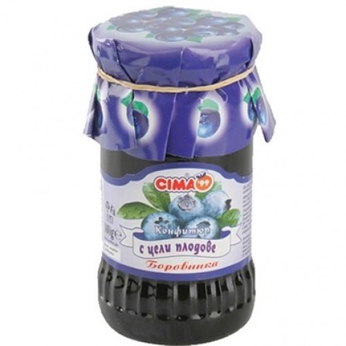 BLUEBERRY JAM 360GR "CIMA" PRICE PER PCS.