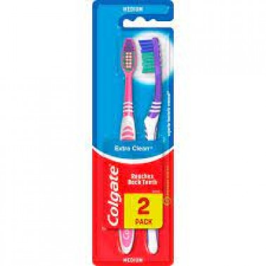 TOOTHBRUSH EXTRA CLEAN 1+1 "COLGATE" PRICE PER PCS.