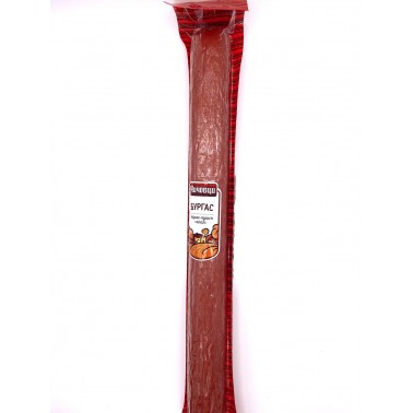 SALAMI SAUSAGE, BURGAS VACUUM 400GR  "CHICHOVCI" 20PCS IN BOX, PRICE PER PCS.