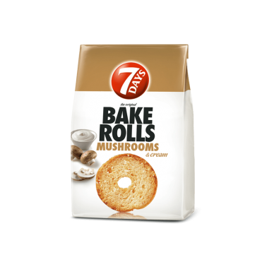 BAKE ROLLS MUSHROOMS 70GR "CHIPITA" 12PCS IN BOX, PRICE PER PCS.