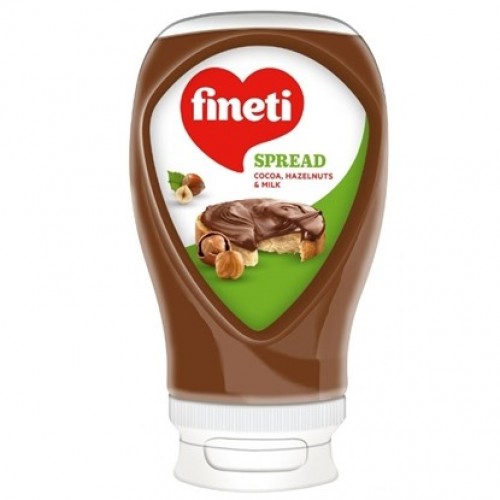 SOFT CHOCOLATE 380GR FINETI TUBE "CHIPITA" 10PCS IN BOX, PRICE PER PCS.
