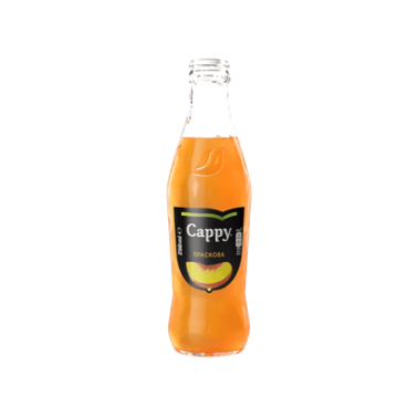 CAPPY PEACH 250ML "COCA COLA" 12PCS IN BOX, PRICE PER PCS. 