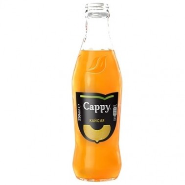 CAPPY APRICOT 250ML "COCA COLA" 12PCS IN BOX, PRICE PER PCS.