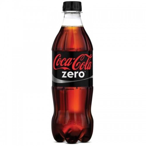 COCA COLA ZERO 500ML "COCA COLA" 12PCS IN PACK, PRICE PER PCS.