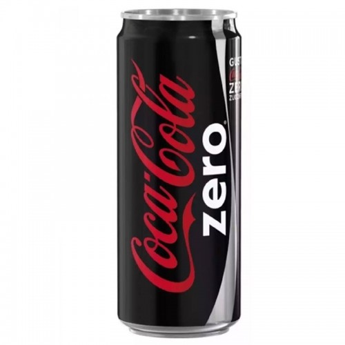 COCA COLA ZERO 330ML "COCA COLA" 24PCS IN PACK, PRICE PER PCS.