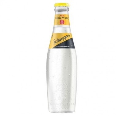 SCHWEPPES TONIC 250ML "COCA COLA" GLASS BOTTLE, 20PCS IN BOX, PRICE PER PCS.
