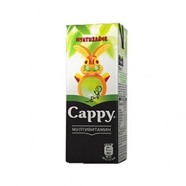 CAPPY MULTIVITAMIN 200ML "COCA COLA" PRICE PER PCS.