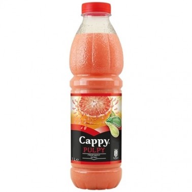 CAPPY PULPY GRAPEFRUIT 1L "COCA COLA" 6PCS IN PACK, PRICE PER PCS.