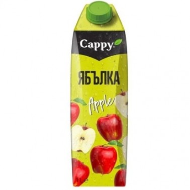 CAPPY 50% APPLE 1L "COCA COLA" 6PCS IN PACK, PRICE PER PCS.