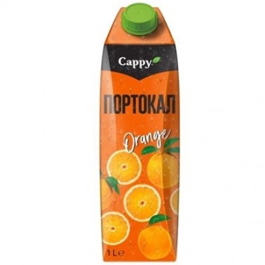 CAPPY ORANGE 50% 1L "COCA COLA" 6PCS IN PACK, PRICE PER PCS.
