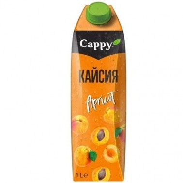 CAPPY APRICOT 1L "COCA COLA" 6PCS IN PACK, PRICE PER PCS.