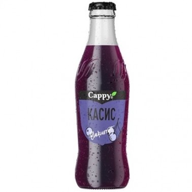 CAPPY BLACK CURRANT 250ML "COCA COLA" 12PCS IN CASE, PRICE PER PCS. WITH BOTTLE