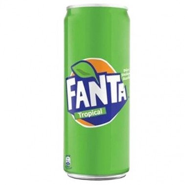 FANTA TROPICAL 0.33L "COCA COLA" 12PCS IN PACK, PRICE PER PCS.