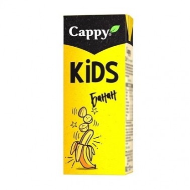CAPPY BANANA 200ML "COCA COLA" 12PCS IN PACK, PRICE PER PCS.
