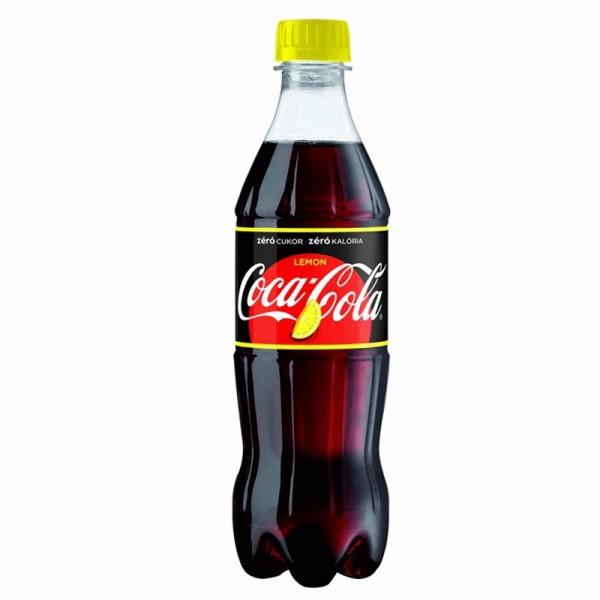 COCA COLA LEMON WITHOUT SUGAR 500ML "COCA COLA" 12PCS IN BOX, PRICE PER PCS.