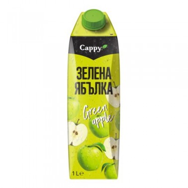 CAPPY GREEN APPLE 1L "COCA COLA" 3PCS IN PACK, PRICE PER PCS.