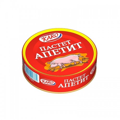 PATE KARO APETTITE 180GR "COMPASS" 56PCS IN BOX, PRICE PER PCS.
