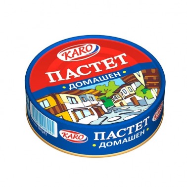 PATE KARO HOMEMADE 180GR "COMPASS" 56PCS IN BOX, PRICE PER PCS.