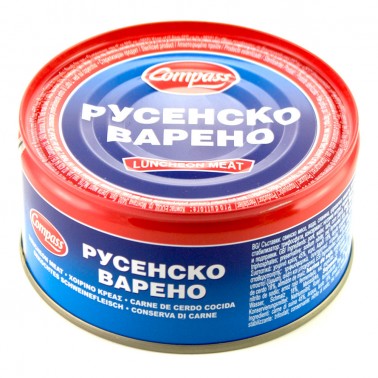 LUNCHEON MEAT "COMPASS" 300gr 24PCS IN BOX, PRICE PER PCS.