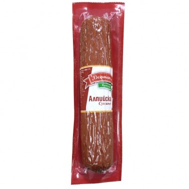DRY SALAMI ALPINE VACUUM "DELIKATES" PRICE PER PCS.