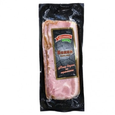 BOILED-SMOKED BACON SLICE 200GR "DELIKATES" PRICE PER PCS.