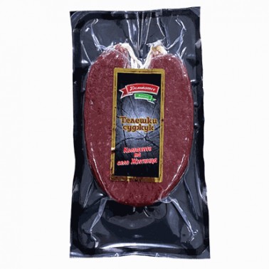 SUDZHUK VEAL 190GR VACUUM "DELIKATES" PRICE PER PCS.