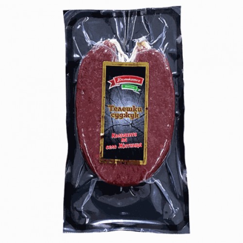 SUDZHUK VEAL 190GR VACUUM "DELIKATES" PRICE PER PCS.