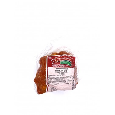 PORK NECK, SMOKED "DELIKATES" VACUUM ~10kg BOX, PRICE PER KG.
