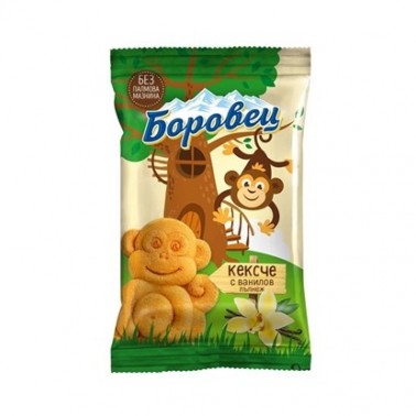 MINI CAKE BOROVETS VANILLA 30GR "DEN-NOSHT" 24PCS IN BOX, PRICE PER PCS.
